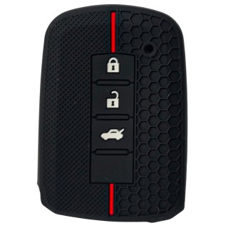 Силиконов калъф за ключ за TOYOTA с 3 бутона
